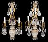 Superb Pair of E.F. Caldwell Rock Crystal Sconces