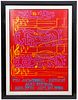 Keith Haring and Andy Warhol Jazz Festival Poster