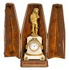 Auguste Moreau Dore Bronze Ormolu Clock