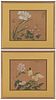 A pair of 19th century Chinese framed paintings