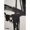 Original Black Expressionism Acrylic Painting on Paper
