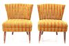 Danish Mid-Century Modern Upholstered Chairs 1950-