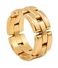 Cartier Paris Maillon Panthere 18k Gold Ring