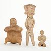 Grp: 3 Colima Pre-Columbian Figures