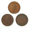 Grp: 3 Washington 1783 Cent Coins