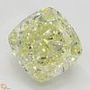 3.01 ct, Natural Fancy Light Yellow Even Color, VS1, Cushion cut Diamond (GIA Graded), Appraised Value: $53,000 