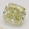 3.01 ct, Natural Fancy Light Brownish Yellow Even Color, VVS2, Cushion cut Diamond (GIA Graded), Appraised Value: $41,400 