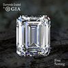 3.01 ct, G/VS1, Emerald cut GIA Graded Diamond. Appraised Value: $115,800 