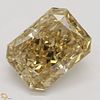 2.03 ct, Natural Fancy Brown Yellow Even Color, VVS1, TYPE IIa Radiant cut Diamond (GIA Graded), Appraised Value: $37,500 