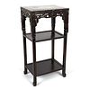 Small Chinese Export Rectangular Side Table