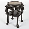 Chinese Export Rosewood Side Table
