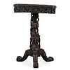 Chinese Export Round Pedestal Table w/ Dragon