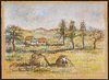 Paul Emile Pissarro Landscape Pastel