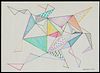 Monir Shahroudy Farmanfarmaian Drawing Triangles