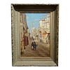 Matilda Lotz -Street in Cairo -Beautiful 19th Century