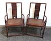 Chinese 19th C. Huanghuali Chairs