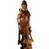Yuan/Ming Dynasty Standing Bodhisattva