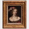 Johan Van Haensbergen (1642-1705): Portrait of a Lady in a Collier