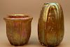 (2) Zephyr Vases