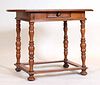 William and Mary Marquetry Dressing Table