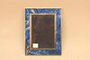 Cartier Signed Lapis/Silver Picture Frame