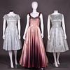 ONE EVENING GOWN & TWO COCKTAIL DRESSES, 1950s-1960s
