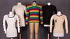 FIVE ECLECTIC SWEATERS, USA, ITALY & TAIWAN, 1960-1970s