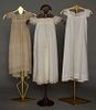 THREE INFANT GOWNS, 1818-1825