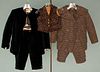 TWO LITTLE BOYS' SUITS, 1880s