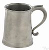 Middletown, Connecticut pewter mug, ca. 1785, bearing the touch of Joseph Danforth, 4 3/8'' h.
