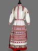 WOMAN'S REGIONAL DRESS, SLOVAKIA, 1920s