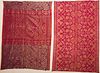TWO BROCADE TEXTILES, INDONESIA, EARLY 20TH C