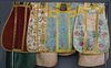 FOUR CHASUBLES, EUROPE, 18TH C