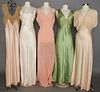 FIVE NEGLIGEES, 1930-1940