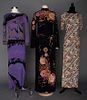 THREE SILK JERSEY DRESSES, c. 1970