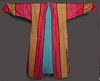 MAN'S STRIPED COAT, CENTRAL ASIA, 20TH C