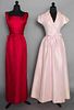 TWO DESIGNER EVENING GOWNS, 1960s