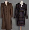 TWO DESIGNER SKIRT SUITS, 1950s & 1990s