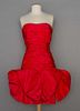 VICTOR COSTA PARTY DRESS, c. 1990