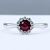 Fine Ruby & Diamond Stacking Ring