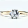 Traditional Brilliant Cut Diamond Solitaire Ring
