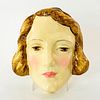 Royal Doulton Art Deco Wall Mask, Marlene Dietrich HN1591