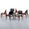 Set of 6 Arne Vodder "Ella" Dining Chairs