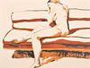 Philip Pearlstein Nude Lithograph, Signed Edition
