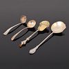 4 Sterling Silver Serving Spoons