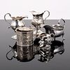 5 Sterling Silver Handled Cups / Mugs