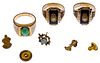 Mixed Gold Jewelry and Dental Gold Assortment