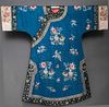 LADY'S EMBRIODERED SILK ROBE, CHINA, 19TH C
