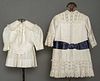 TWO BOY'S SUMMER DRESSES, 1880-1890s