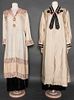 TWO LADIES' RAW SILK DAY COATS, 1912-1915